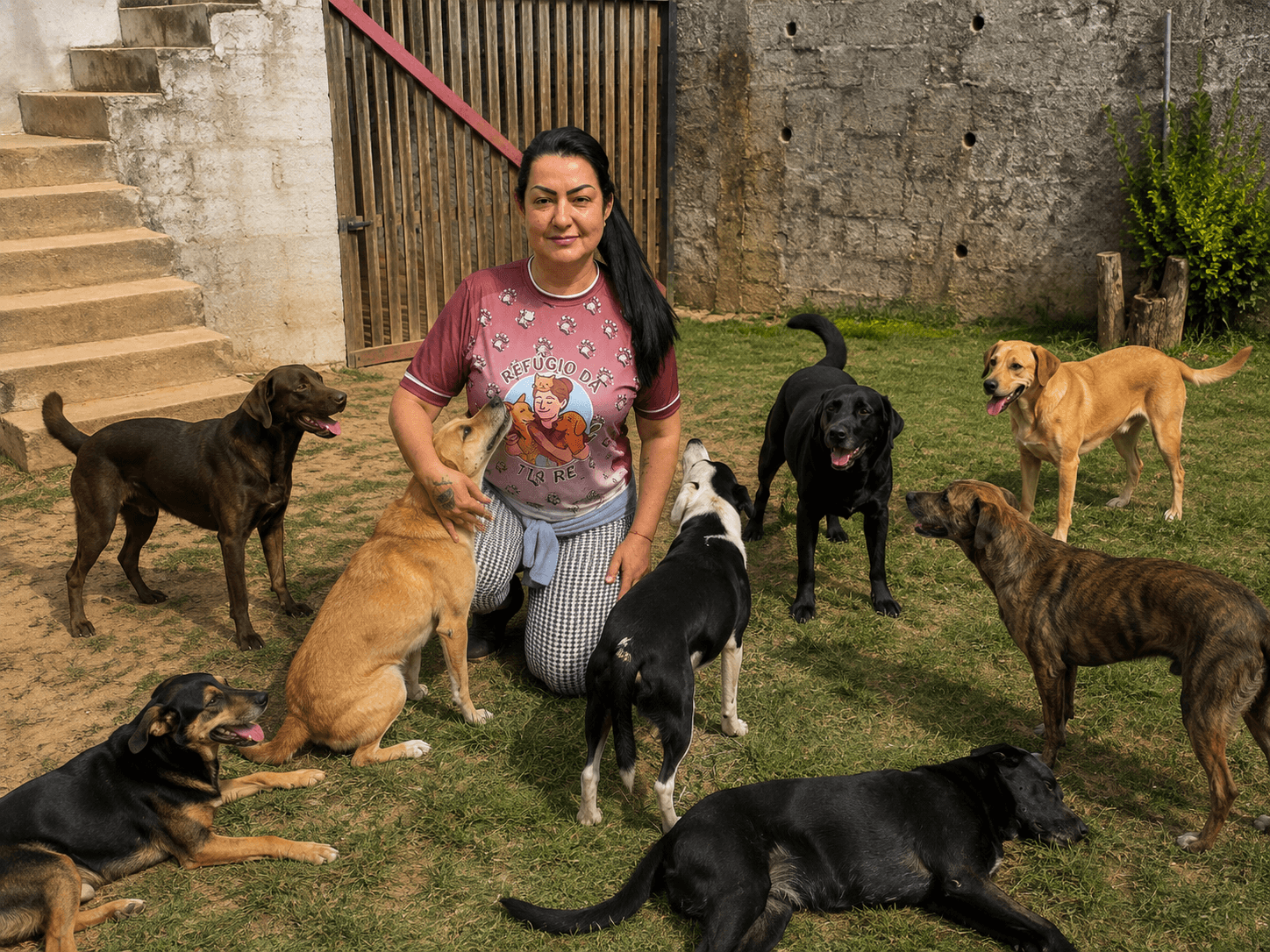 Rotina do Refúgio da Tia Rê: cuidado diário com os animais